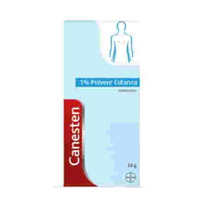 Canesten Polvere Cutanea Trattamento Antimicotico Antifungino contro Funghi e Micosi della pelle 30g