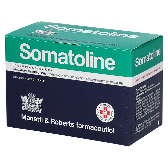 Somatoline Emuls Derm 30 Bust 0,1% + 0,3%