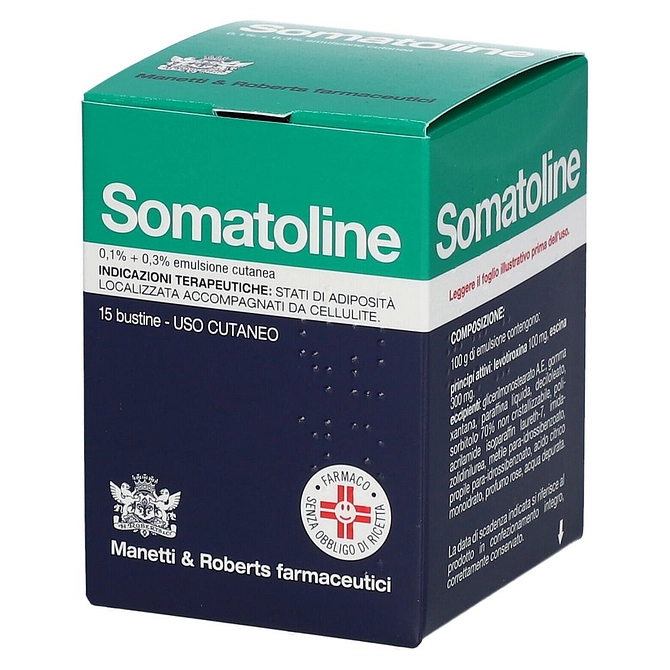 Somatoline Emuls Derm 15 Bust 0,1% + 0,3%