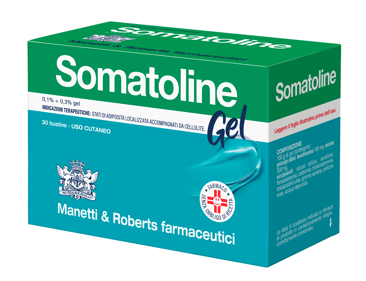 SOMATOLINE*GEL 30BUST 10G