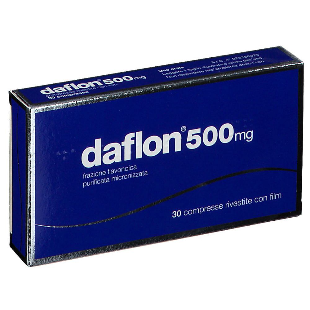 Daflon 30 Compresse Rivestite 500 Mg