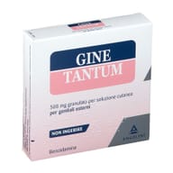 GINETANTUM 10 bustine polvere vaginale 500 mg
