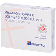 MACMIROR COMPLEX 12 ovuli vaginali 500 mg + 200.000 UI