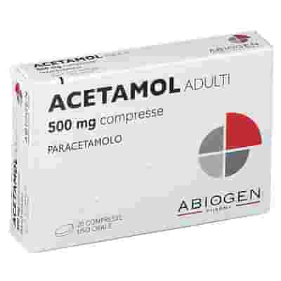 ACETAMOL AD 20 compresse 500 mg