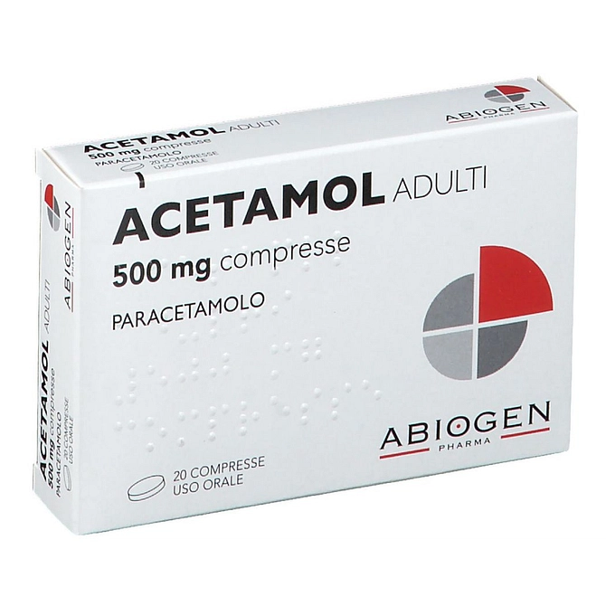 Acetamol Ad 20 Cpr 500 Mg