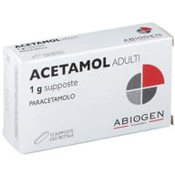 ACETAMOL AD 10 suppositori 1 g