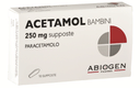 ACETAMOL BB 10 supposte 250 mg