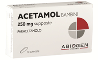 ACETAMOL BB 10 supposte 250 mg
