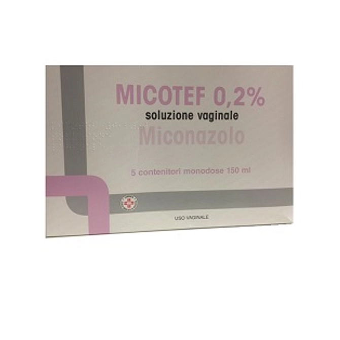 Micotef Soluz Vag 5 Flaconi 150 Ml 0,2%
