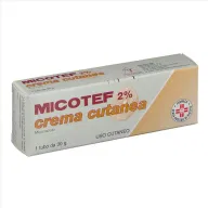 MICOTEF crema dermatologica 30 g 2%