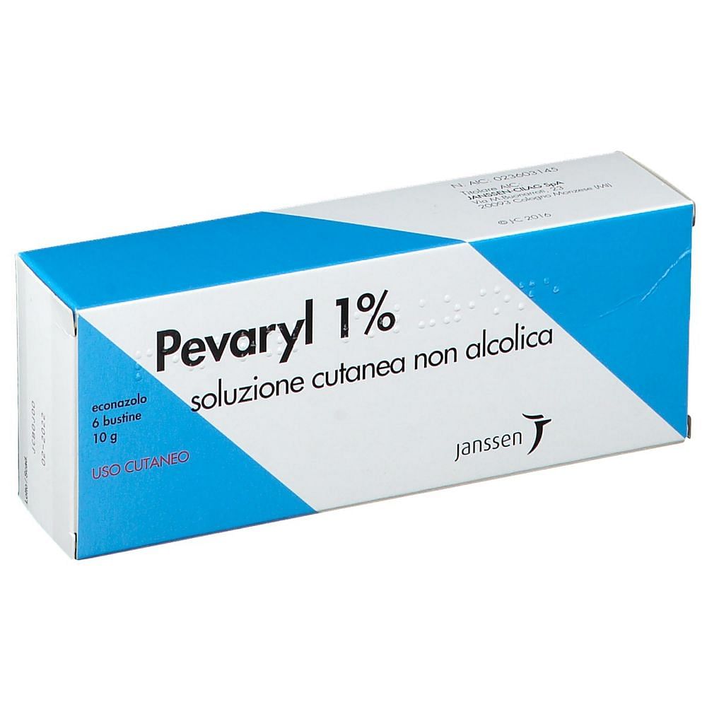 Pevaryl 6 Bustine Soluzione Cutanea 10 G 1%