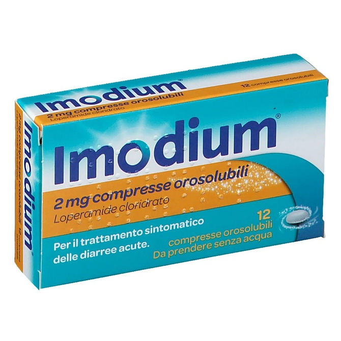 Imodium 12 Cpr Orosolub 2 Mg