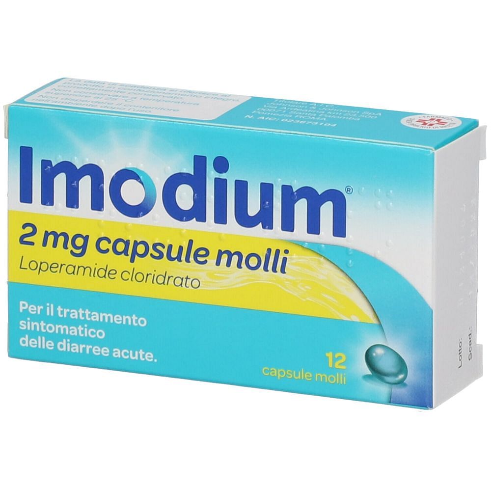 Imodium 12 Capsule Molli 2 Mg