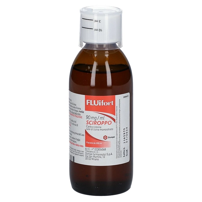 Fluifort Scir 200 Ml 9% Con Misurino