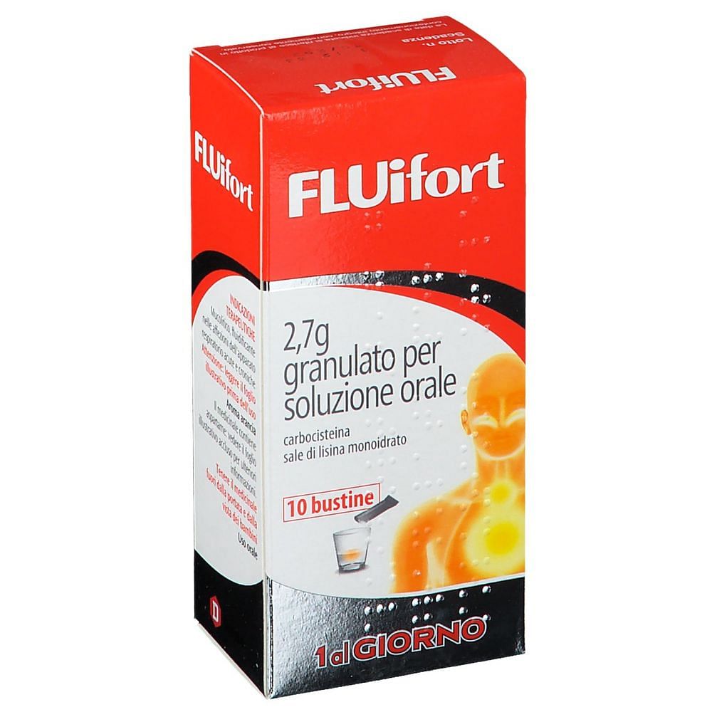 Fluifort 10 Bustine Granulato 2,7 G