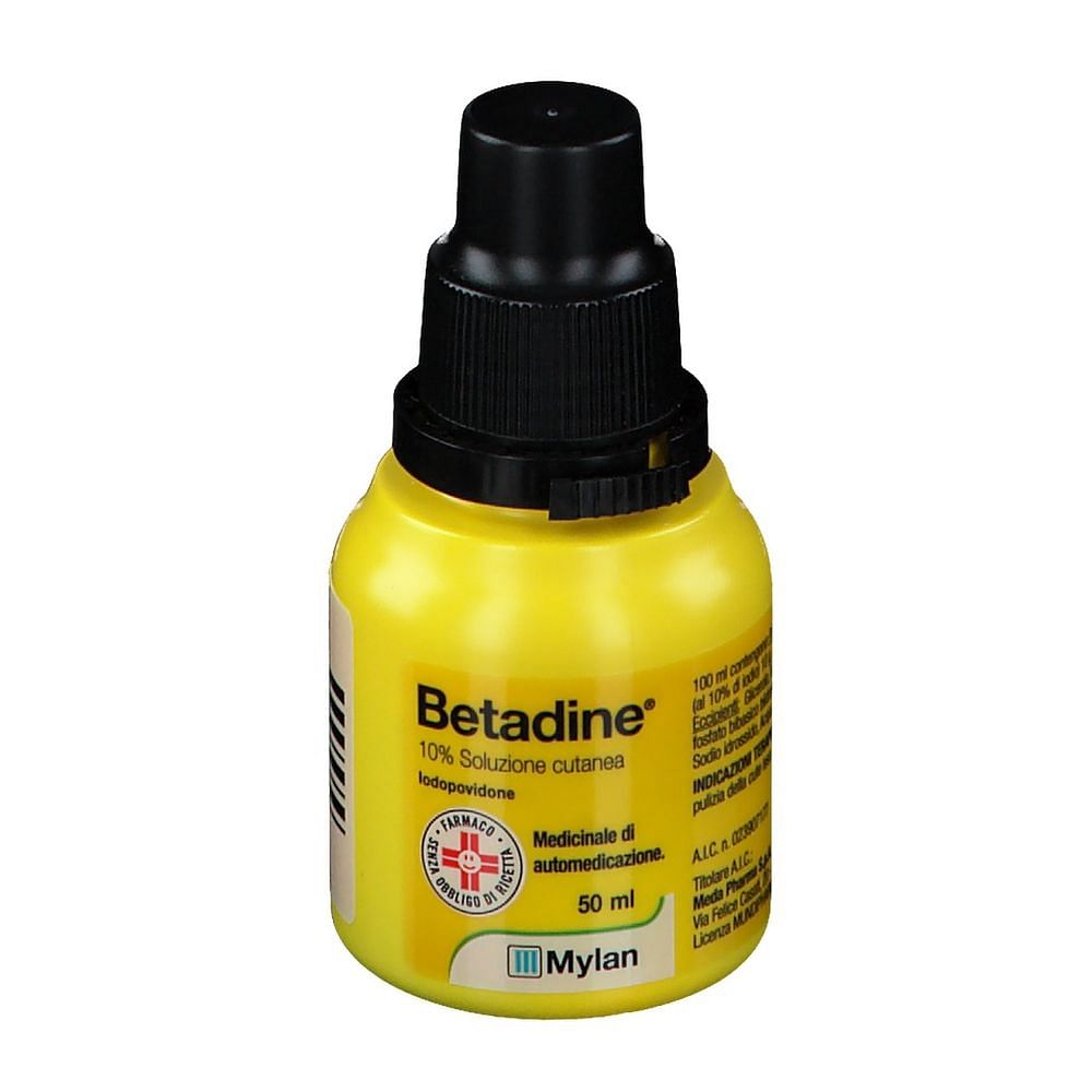 Betadine Soluzione Cutanea 50 Ml 10%