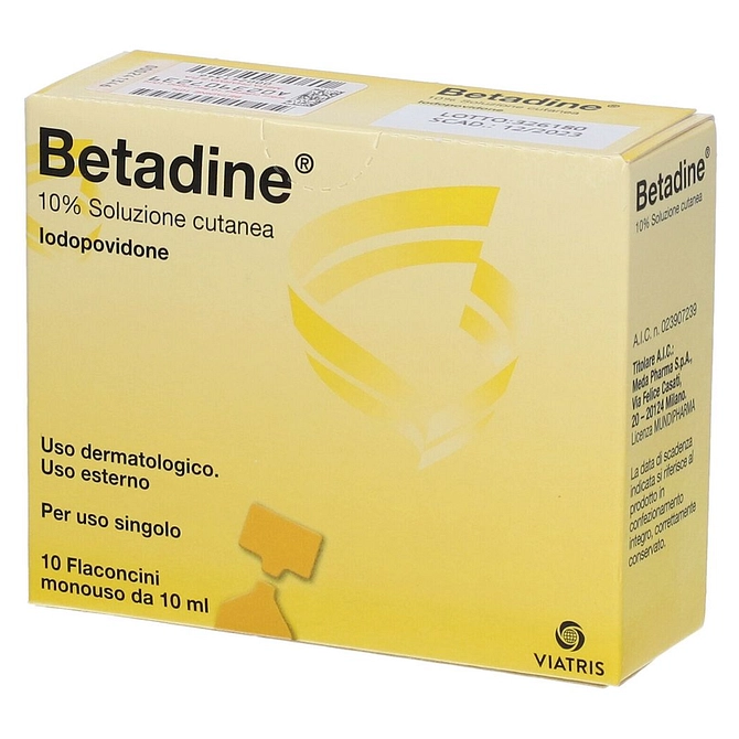 Betadine*Sol Cut 10 Fl 10 Ml 10%