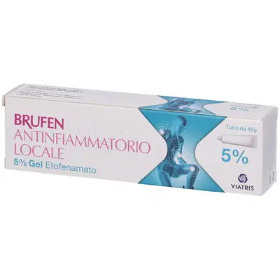 BRUFEN ANTINFIAMMAT*GEL 40G 5% BRUFEN ANTINFIAMMAT*GEL 40G 5%