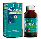GAVISCON sospensione orale 500 mg + 267 mg/10 ml 200 ml menta