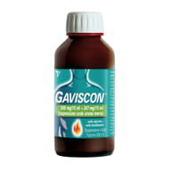 GAVISCON SOSP 200ML MENTA contro sintomi del reflusso gastroesofageo, bruciore e acidità di stomaco
