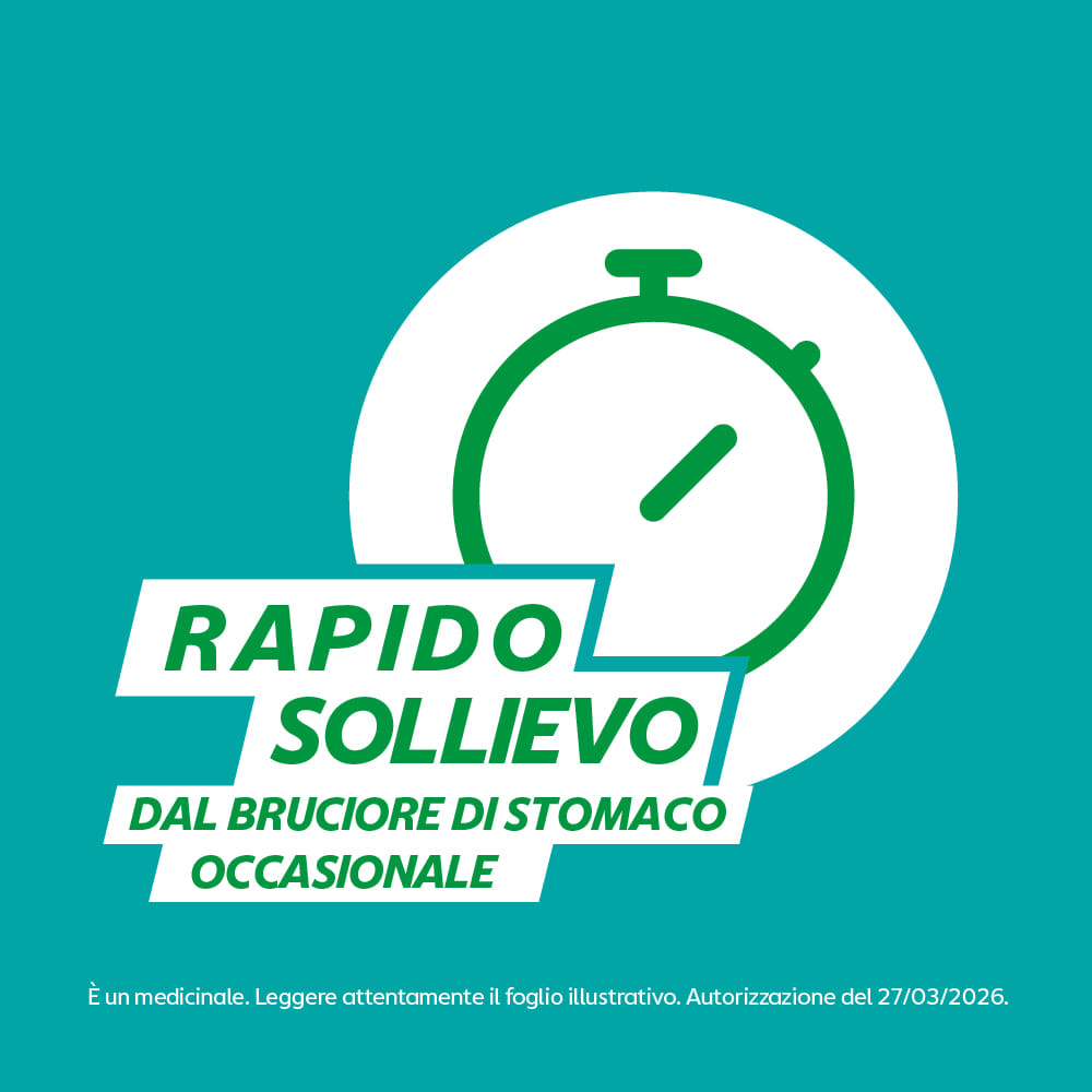 GAVISCON 24 BUSTINE contro sintomi del reflusso gastroesofageo, bruciore e acidità di stomaco