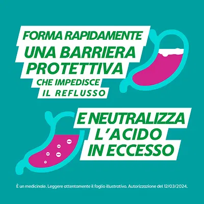 GAVISCON 24 compresse masticabili 250 mg + 133,5 mg menta GAVISCON 24 compresse masticabili 250 mg + 133,5 mg menta