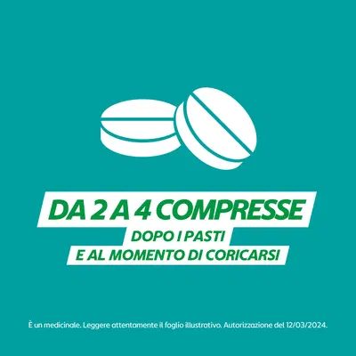 GAVISCON 24 compresse masticabili 250 mg + 133,5 mg menta GAVISCON 24 compresse masticabili 250 mg + 133,5 mg menta