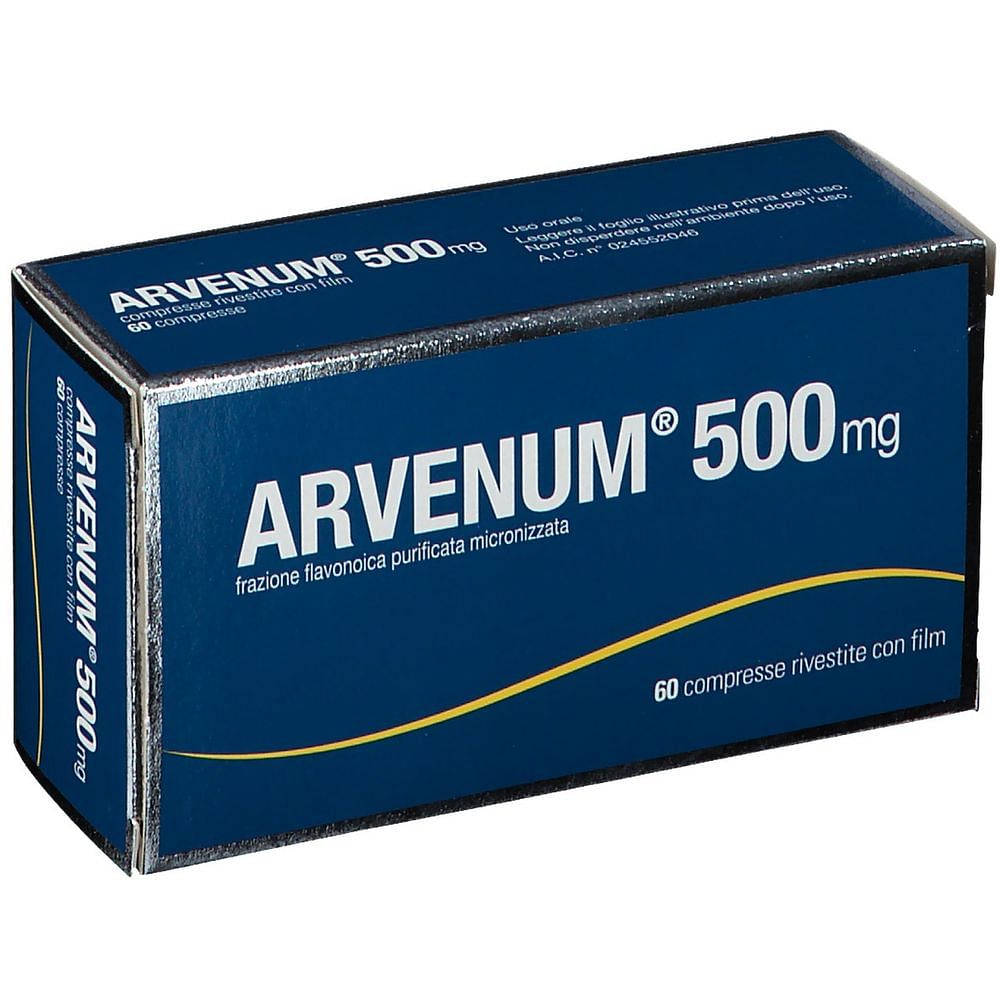 Arvenum 60 Compresse Rivestite 500 Mg