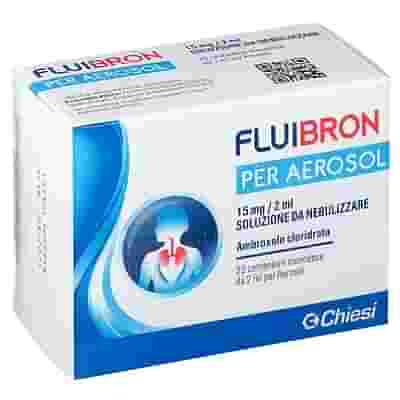 FLUIBRON soluzione nebulizzante 20 fiale 15 mg 2 ml