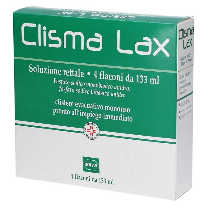 Clismalax 4 Flaconi 133 Ml Soluz Rett