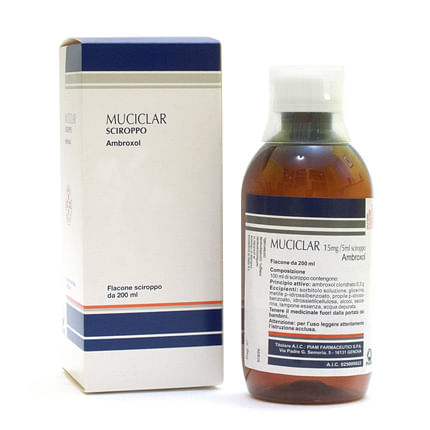 Muciclar Sciroppo 200 Ml 15 Mg/5 Ml