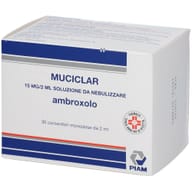MUCICLAR soluzione nebulizzata 30 monodose 15 mg 2 ml