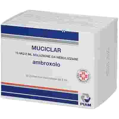 MUCICLAR soluzione nebulizzata 30 monodose 15 mg 2 ml