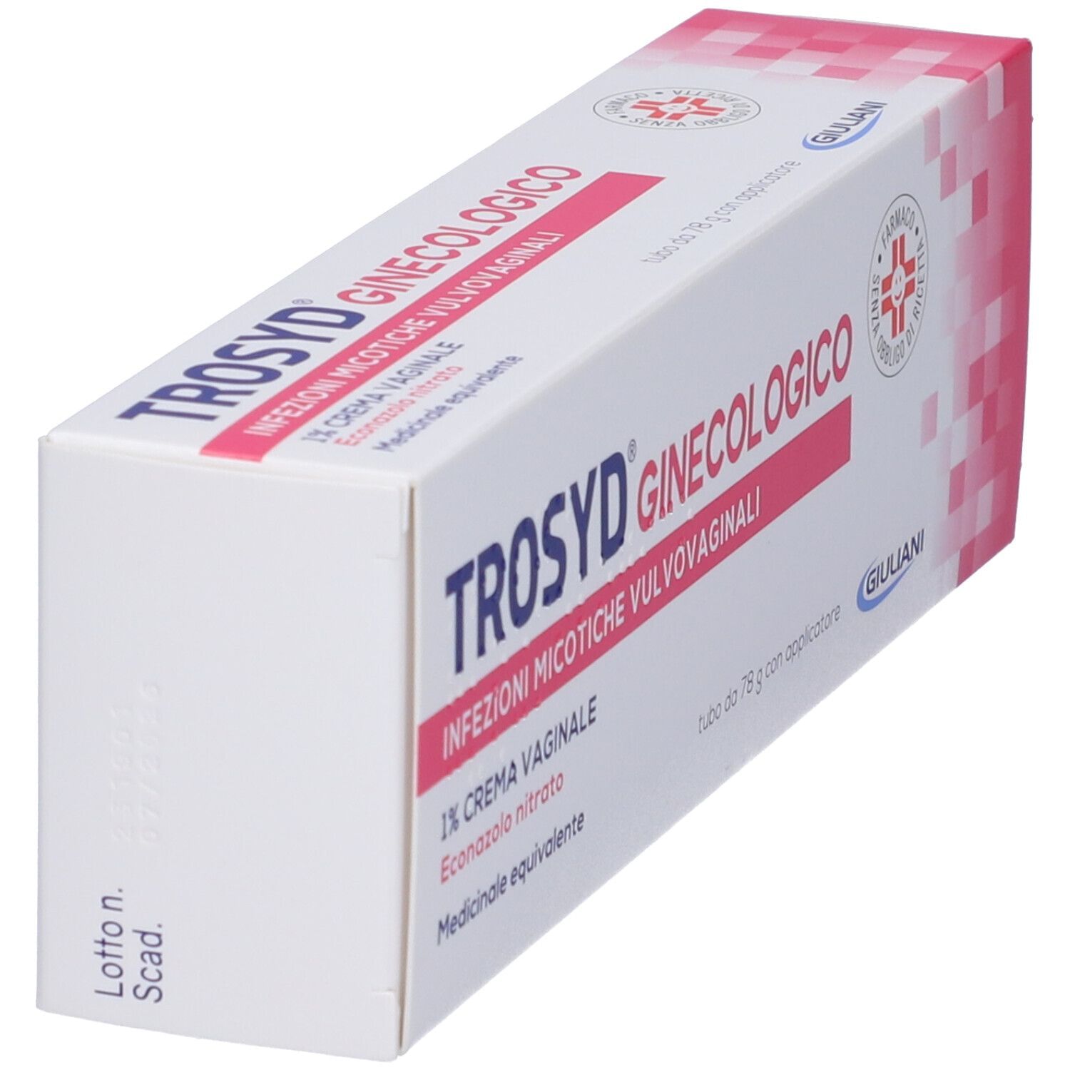 TROSYD GINECOL*CR VAG 78G 1%