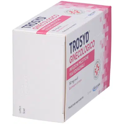 TROSYD GINECOL*15 OV VAG 50MG TROSYD GINECOL*15 OV VAG 50MG