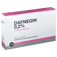 DAFNEGIN soluzione vaginale 5 flaconi 150 ml 0,2%