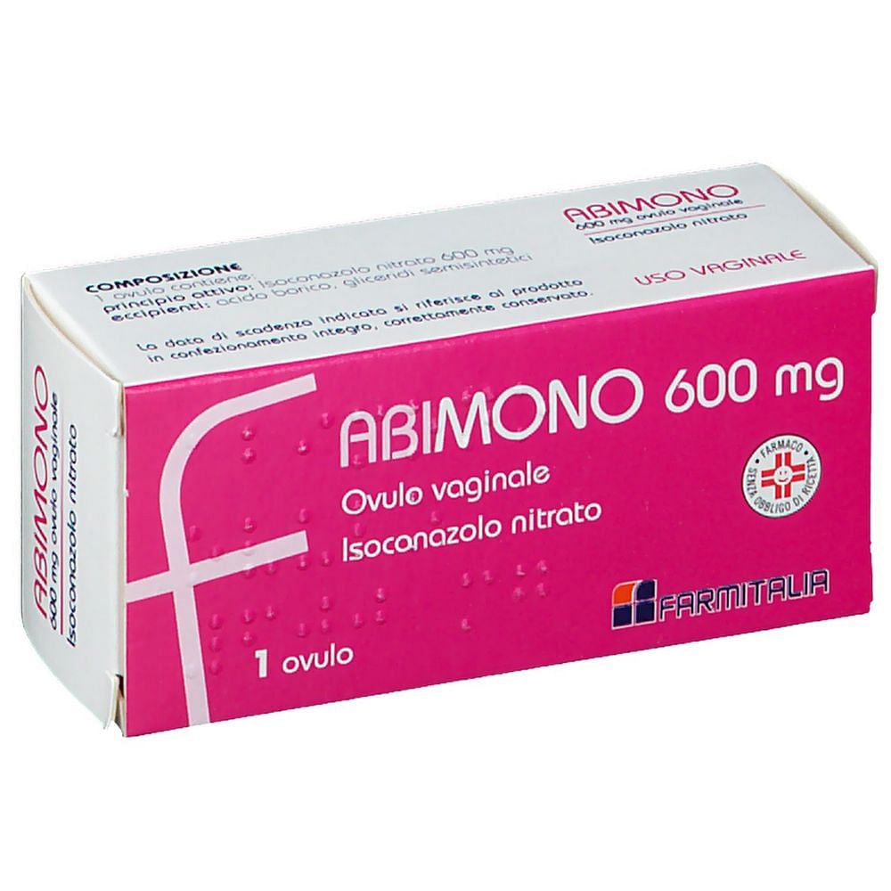 Abimono 1 Ovulo Vaginale 600 Mg