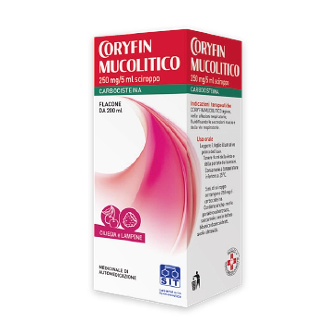 Coryfin Mucolitico Scir 200 Ml 250 Mg/5 Ml