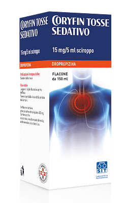 CORYFIN TOSSE SE*150ML15MG/5ML