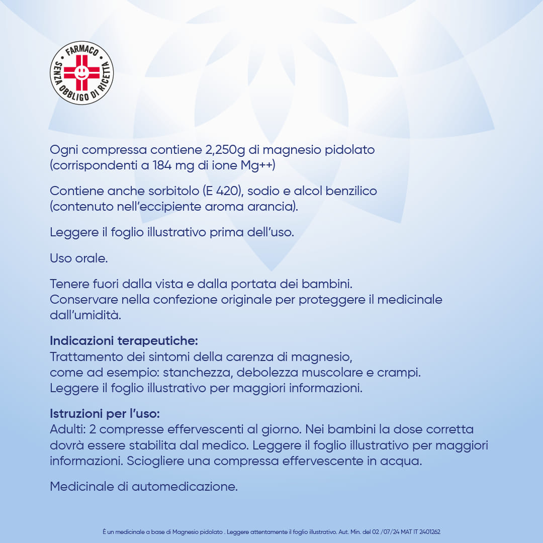 MAG 2 20 compresse effervescenti 2,25 g
