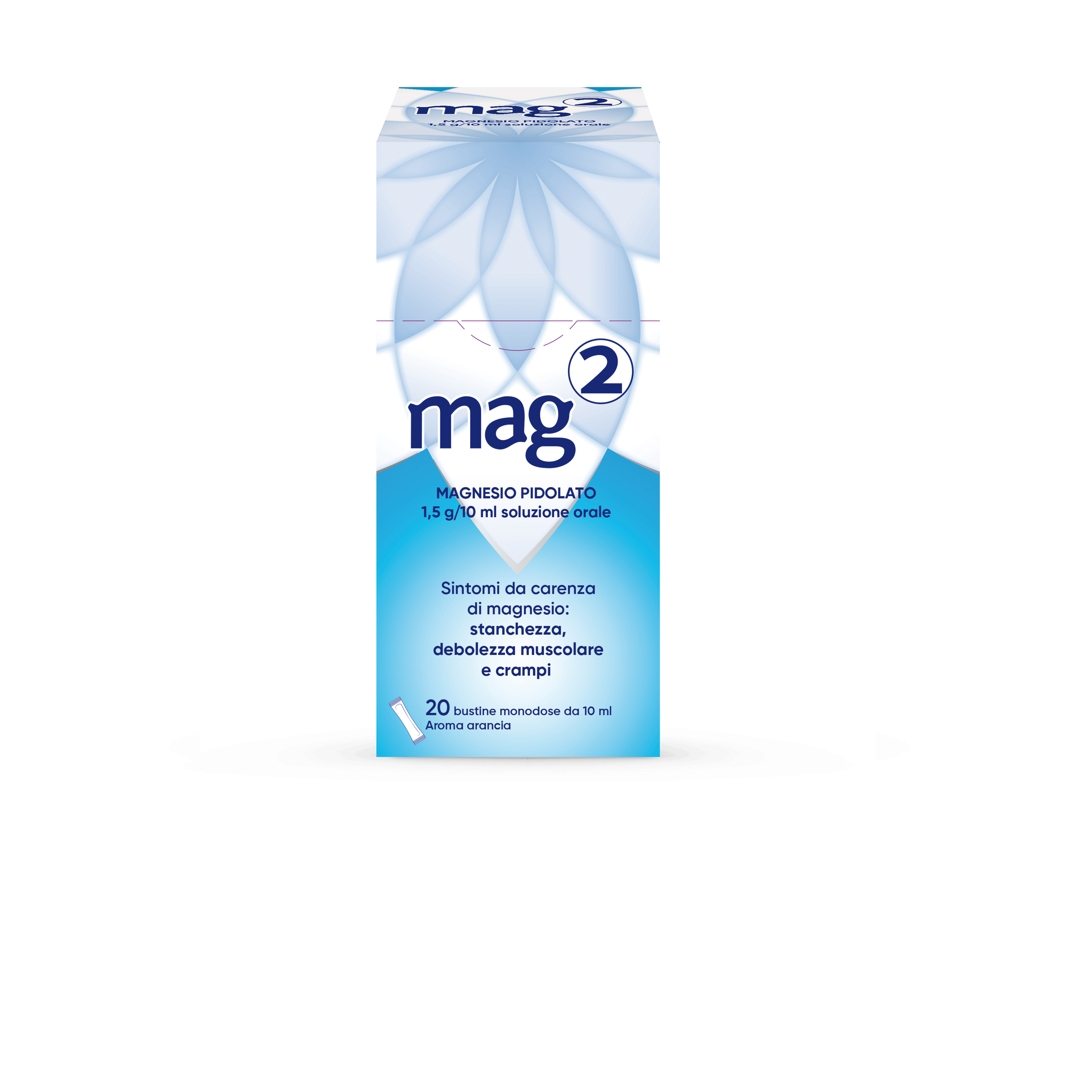 Mag2 magnesio pidolato contro stanchezza, debolezza muscolare 20 bst