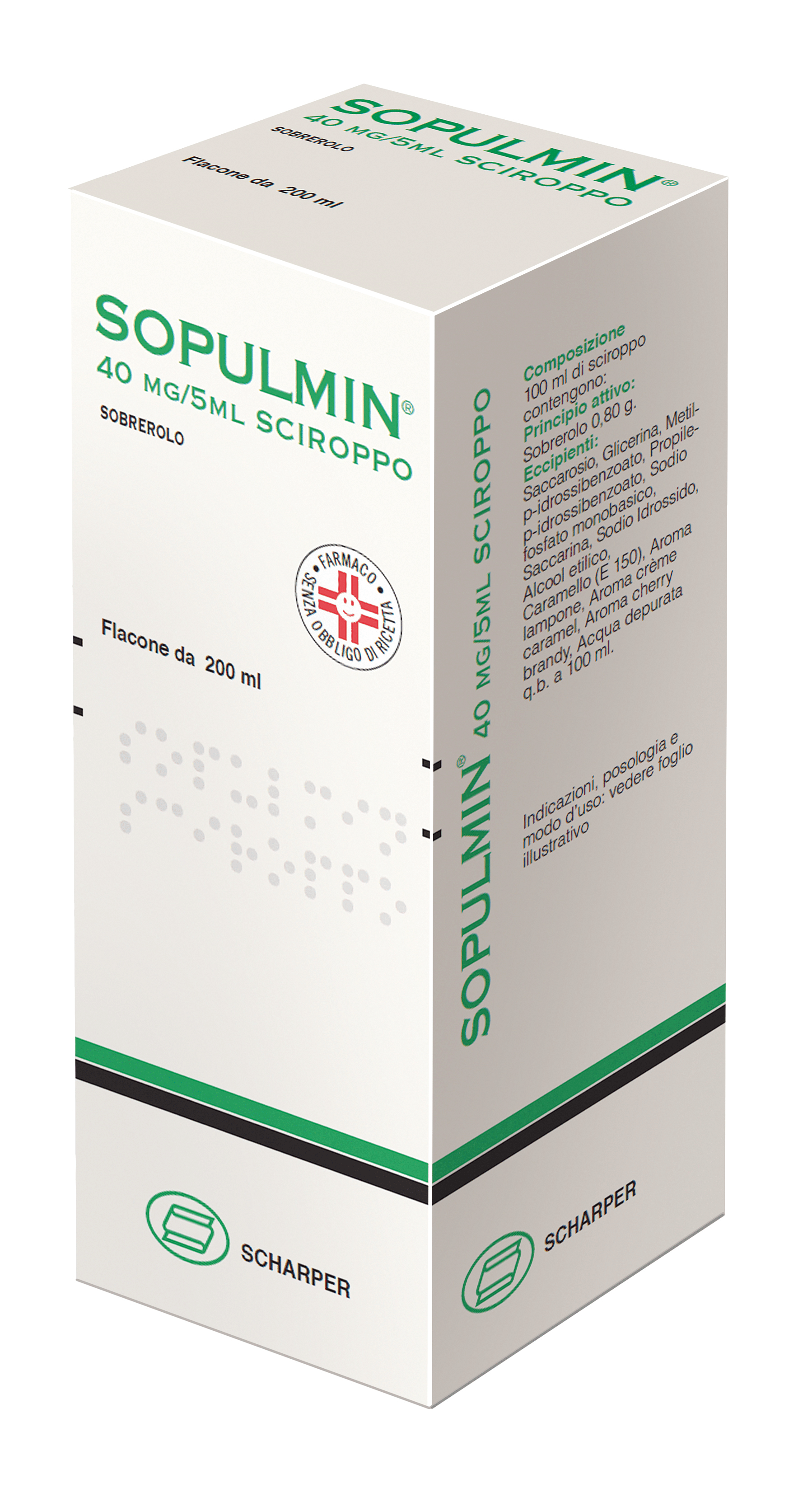 Sopulmin*Scir 200 Ml 0,8 G/100 Ml