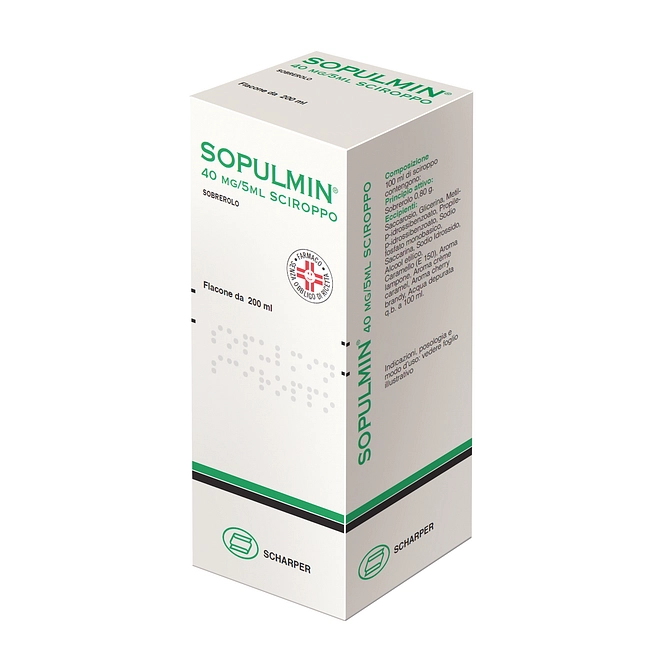 Sopulmin Sciroppo 200 Ml 0,8 G/100 Ml