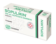 SOPULMIN BB 10 supposte 100 mg