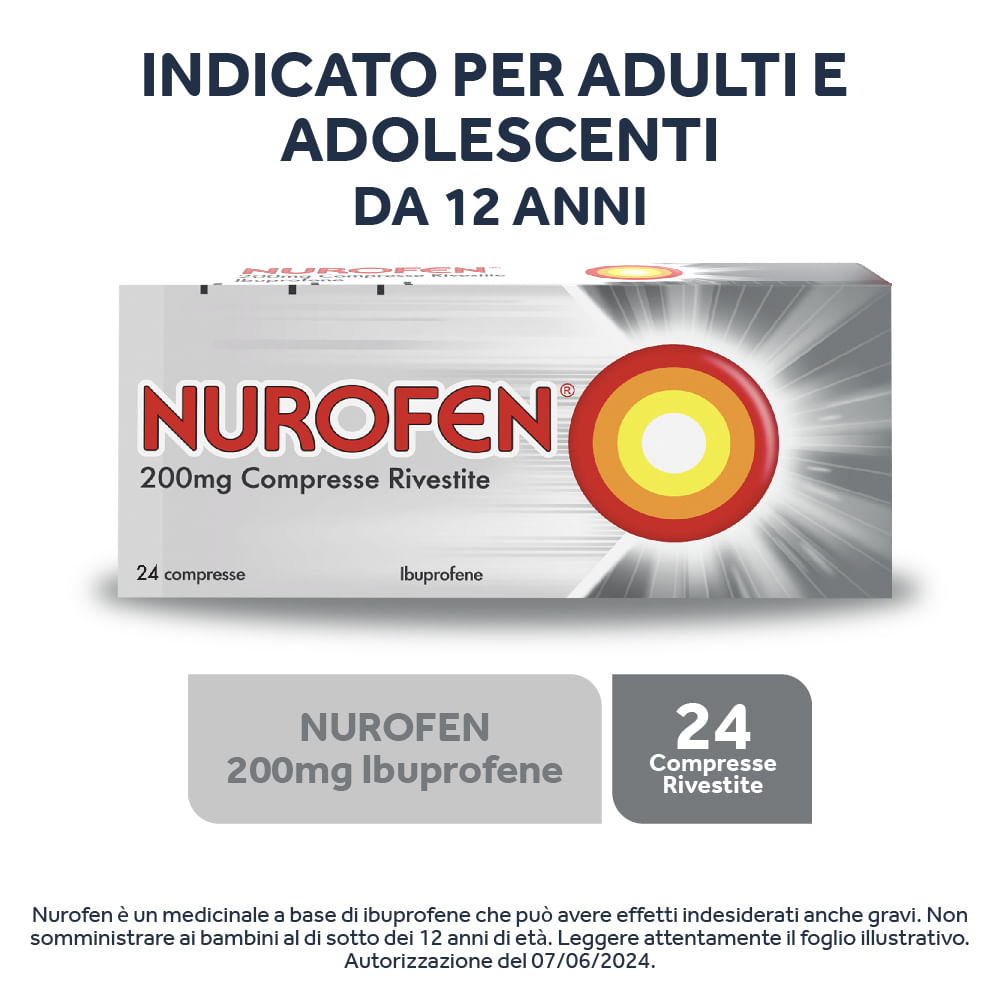 NUROFEN 24 compresse rivestite 200 mg