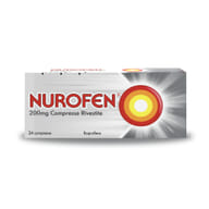 NUROFEN 200MG 24 CPR antinfiammatorio e antidolorifico contro febbre, mal di testa, mal di denti e dolori muscolari 