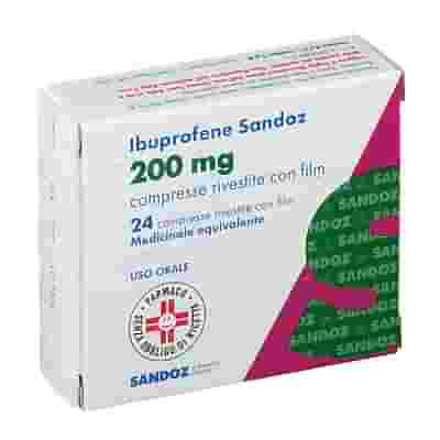 IBUPROFENE (SANDOZ) 24 compresse rivestite 200 mg