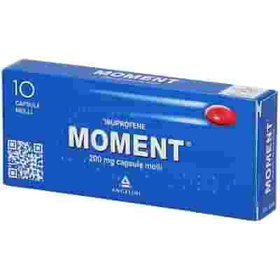 MOMENT 10 capsule molli 200 mg