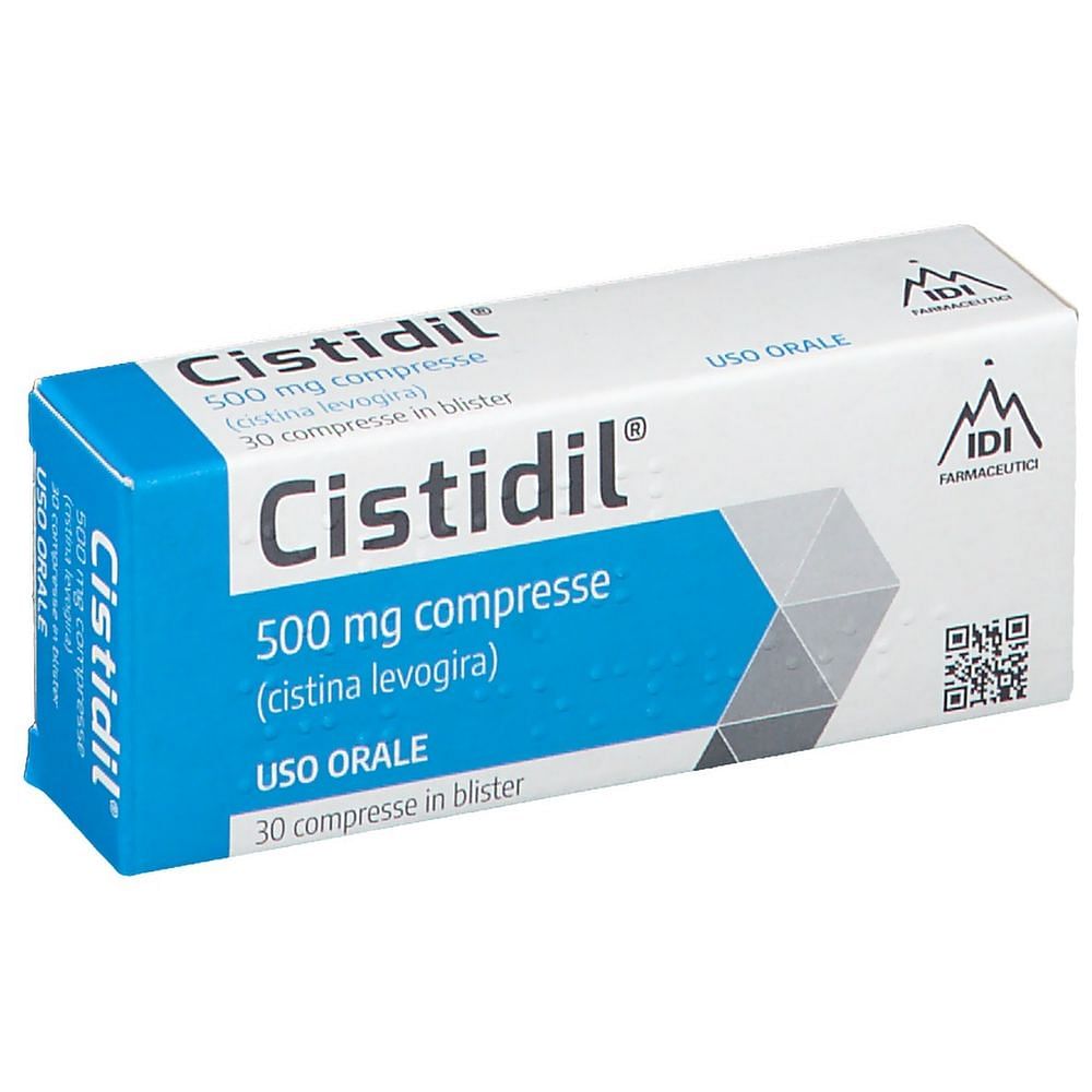 Cistidil 30 Compresse 500 Mg