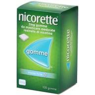 NICORETTE 105 gomme masticabili 2 mg menta forte